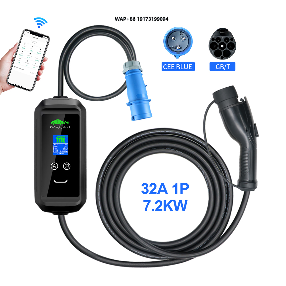 Portable Ev Charger - Chargeur EV portable AC personnalisé pour