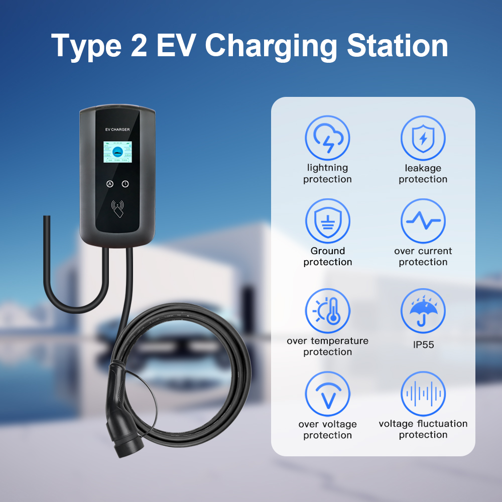 Kolanky 32A 7.2/22KW EV Statio - Home Ev Charger avis et prix