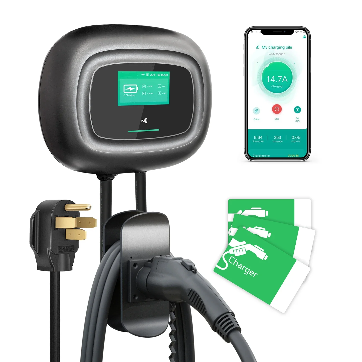 NOUVEAU Chargeur de voiture él - Wallbox Ev avis et prix